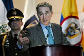 Alvaro Uribe - Colombia''s president