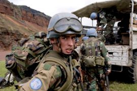 UN peacekeepers in Goma
