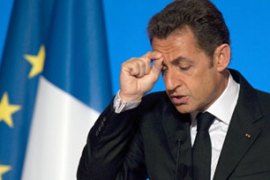 Nicolas Sarkozy French president