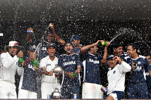 India cricket team celebration