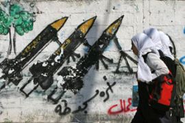 Palestinian territory rockets