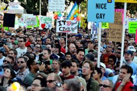 Gay protest USA