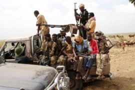 Somali opposition fighters al-Shabaab