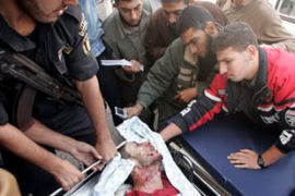 gaza fighters killed in Israeli air riad