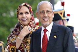 Mauritanian deposed President Sidi Ould Cheikh Abdallahi