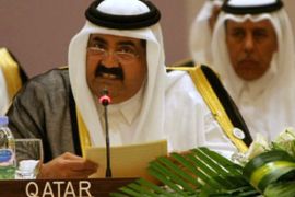 Emir of Qatar Sheikh Hamad bin Khalifa al-Thani