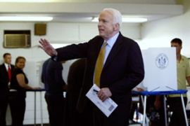 John McCain voting