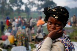 DR COngo refugees displaced Goma