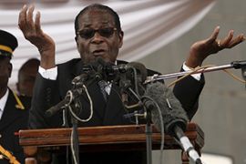 zimbabwe president robert mugabe cholera