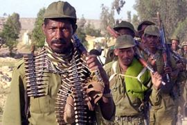 ethiopian troops