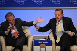 Erdogan at Davos