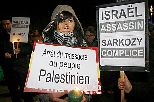 France Gaza rally