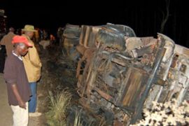 Kenya truck fire in Molo