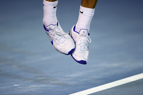 Federer feet