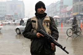 afghan police kabul