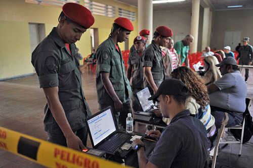 soldiers voting - photo gallery