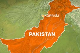 map - pakistan Kurram