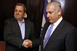 netanyahu and barak labour and likud leaders