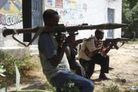 Somali fighters