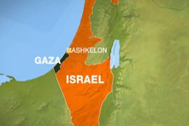 ashkelon map gaza israel