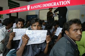 thailand immigration rohingya migrants