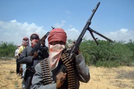 Somali fighter al-Shabaab