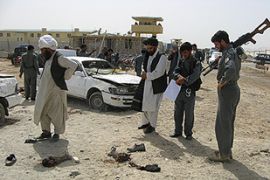 suicide attack in helmand, afghanistan