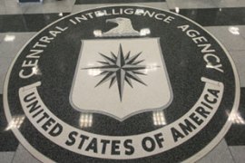 Central Intelligence Agency insignia sign CIA US Virginia