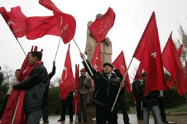 Kyrgyz protest