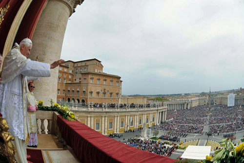pope message gallery size