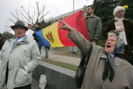 chisinau protests vote election