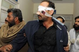 Pakistan sucide bombing victim