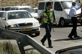 palestinian driver police checkpoint israel jerusalem