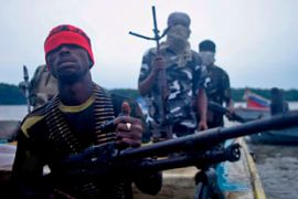 Niger delta Mend rebels
