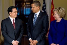 Hu Jintao and Obama