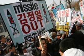 south korea protest