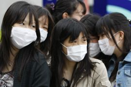 Japan H1N1 outbreak