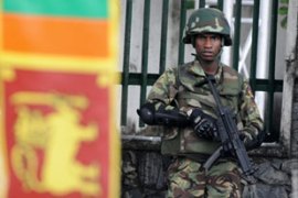 Sri Lankan soldier