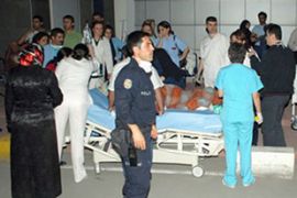 Turkey hospital fire
