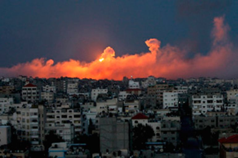 Israeli missile strike on Gaza