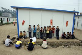 China Sichuan earthquake survivors