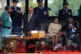 Zuma takes oath of office