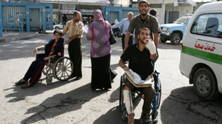 focus on gaza - palestinian patients