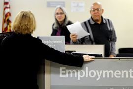 US unemployment jobless new york work labour claims office