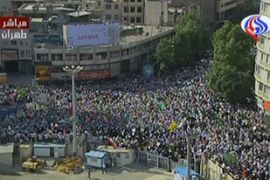 Pro-government demo in Tehran