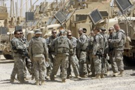 US troops prepare to withdraw