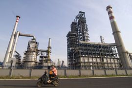 china oil refinery