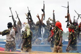 Movement for the Emancipation of the Niger Delta (Mend) fighters