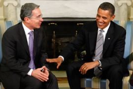 obama and uribe meeting at white house