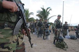 peru violence indigenous army land lima bagua patrol forces
